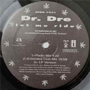Dr. Dre - Let Me Ride Album