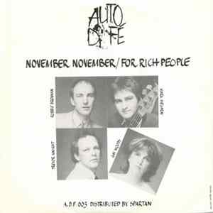 Auto Da Fé - November November Album