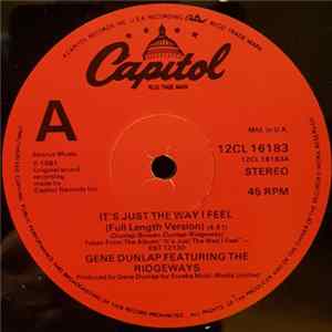 Gene Dunlap Featuring The Ridgeways - It's Just The Way I Feel Album