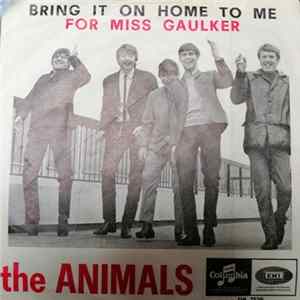The Animals - Bring It On Home To Me Album