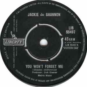 Jackie DeShannon - You Won't Forget Me Album