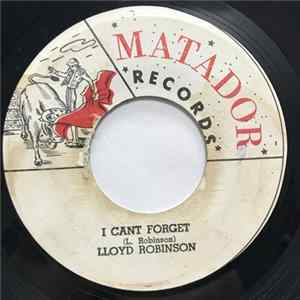 Lloyd Robinson - I Cant Forget Album