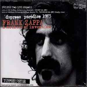 Frank Zappa & Mothers Of Invention - Dupree's Paradise 1973 Album