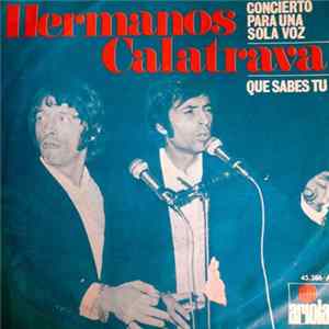 Hermanos Calatrava - Concierto Para Una Sola Voz Album