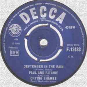 Paul And Ritchie And The Crying Shames - September In The Rain Album