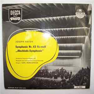 Stuttgarter Kammerorchester Und Mitglieder Des Orchestre De La Suisse Romande - Symphonie Nr.45 fis-moll ,,Abschieds-Symphonie,, Album