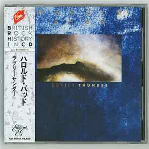 Harold Budd - Lovely Thunder Album