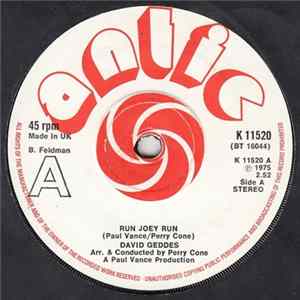 David Geddes - Run Joey Run Album