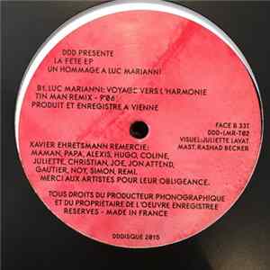 Various - La Fete EP (Un Hommage A Luc Marianni) Album