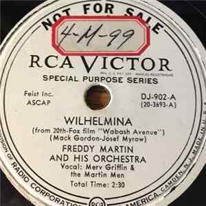 Freddy Martin And His Orchestra - Wilhelmina / Music! Music! Music! Album