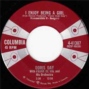 Doris Day With Frank De Vol And His Orchestra - I Enjoy Being A Girl Album