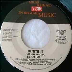 Sean Paul / Red Fox & Mr. Easy - Ignite It / Bring It On To Me Album