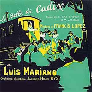 Luis Mariano - La Belle De Cadix Album