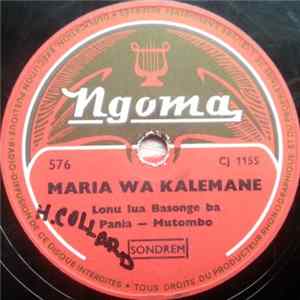 Lonu Iua Basonge - Maria Wa Kalemane / Kabondo Album