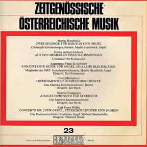 Various - Zeitgenössische Österreichische Musik 23 Album