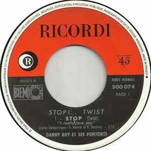 Danny Boy Et Ses Pénitents - Stop !... Twist Album