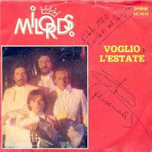 Milords - Voglio L'Estate Album