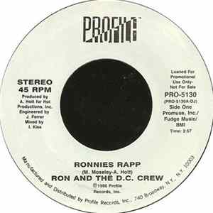 Ron And The D.C. Crew - Ronnies Rapp Album