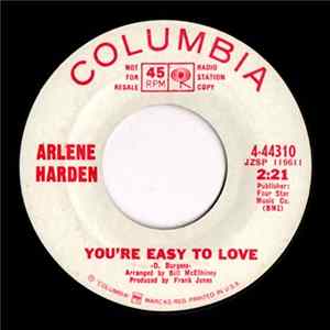 Arlene Harden - You're Easy To Love / What Has The World Done To My Baby Album