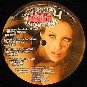 Various - Lethal Weapon Mashups, Blends, Breaks & Loops Vol. 4 Album