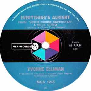 Yvonne Elliman / Various - Everything's Alright / Heaven On Their Minds Album