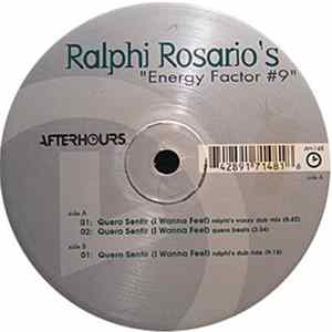 Ralphi Rosario - Energy Factor #9 Album