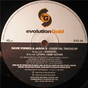 Davie Forbes & Jason B - Essential Tracks EP Album