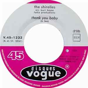 The Shirelles - Thank You Baby Album