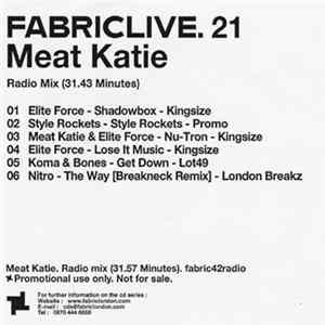 Meat Katie - FabricLive. 21 (Radio Mix) Album