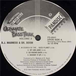 D.J. Madness & Dr. Boom - Ultimate Bass Trax - Volume 3 Album