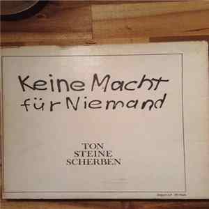 Ton Steine Scherben - Keine Macht Für Niemand Album