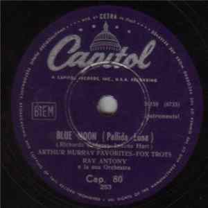 Ray Antony E La Sua Orchestra - Let's Dance / Blue Moon Album