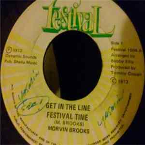 Morvin Brooks - Get In The Line Festival Time / Sweet Jamaica Album