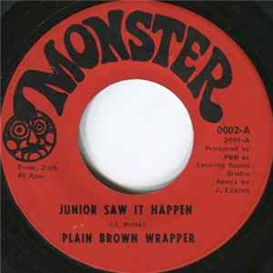 Plain Brown Wrapper - Junior Saw It Happen / Real Person Album