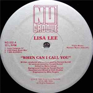 Lisa Lee - When Can I Call You Album
