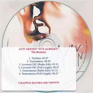 Aviv Geffen - It's Alright (The Remixes) Album