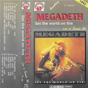 Megadeth - Set The World On Fire Album