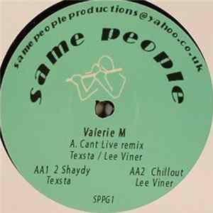 Valerie M - Cant Live (Remix) Album