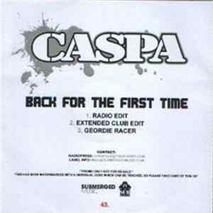 Caspa - Back For The First Time Album