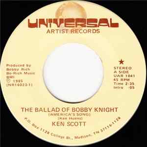 Ken Scott - The Ballad Of Bobby Knight / Two Part Harmony Album