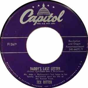 Tex Ritter - Daddy's Last Letter / Onward Christian Soldiers Album