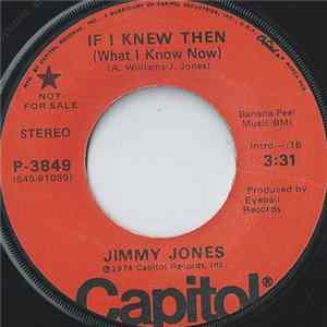 Jimmy Jones - If I Knew Then (What I Know Now) Album