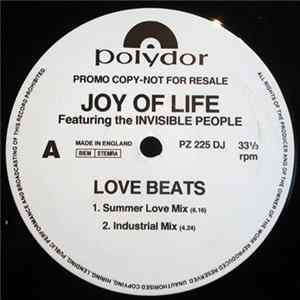 Joy Of Life Featuring The Invisible People - Love Beats Album