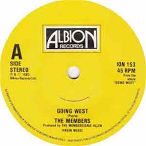 The Members - Going west Album