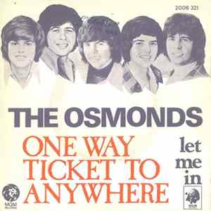 The Osmonds - One Way Ticket To Anywhere Album