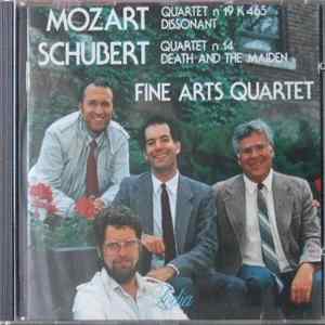 Mozart, Schubert, Fine Arts Quartet - Quartet N 19 K 465 Dissonant / Quartet N 14 Death and The Maiden Album