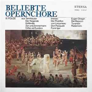 Various - Beliebte Opernchöre Album