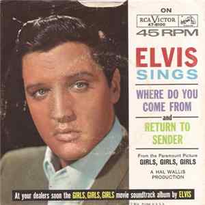 Elvis Presley With The Jordanaires - Return To Sender / Where Do You Come From Album