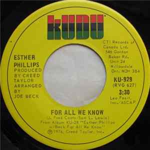 Esther Phillips - For All We Know / Fever Album