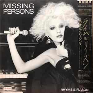 Missing Persons - Rhyme & Reason Album